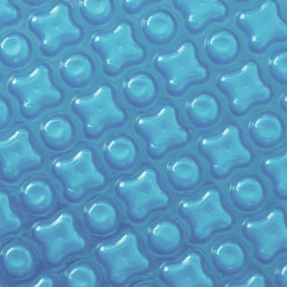 Bâche à bulles 500 microns Oxo transparente (Cristal bleuté) et bordée 4 côtés