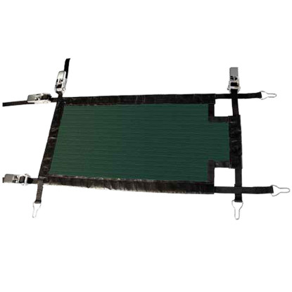 Bâche filet d'hiver pour protection du volet de piscine