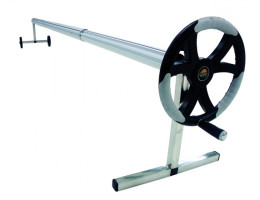 Enrouleur pour bâche à bulles