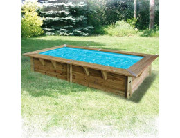 Piscine bois Ubbink Sunwater All in ONE 3,50 x 2,00 x 0,71m