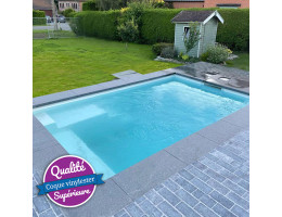 Piscine coque vinylester 4 x 2,50 x h1,50 m Bella by Belora