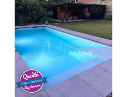 Piscine coque vinylester 7 x 3,60 m Pietra by Belora