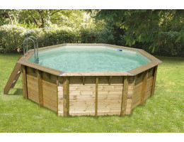 Piscine bois Ubbink Ocea 4,30 x 1,20 m