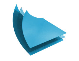 PVC armé bleu France