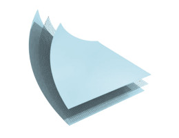 PVC armé bleu pâle