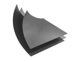 PVC armé gris foncé