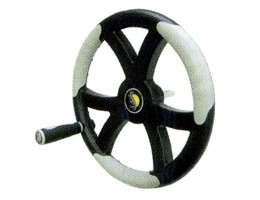 Volant d'enroulement pour bâche à barres Hors Sol Woody