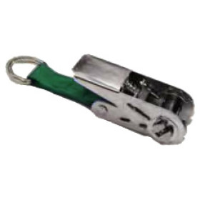 Cliquet inox avec demi lune (vert)