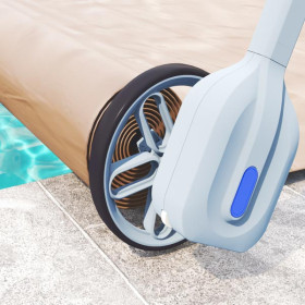 Enrouleur dérouleur motorisé iScoot 780R APF pour bâche à barres