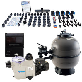 Kit de filtration complet pour piscine