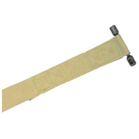 Sangle avec insert inox côté enroulement (sable)