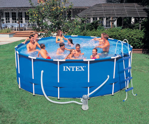 Piscine tubulaire Metal Frame Intex 457 x 122