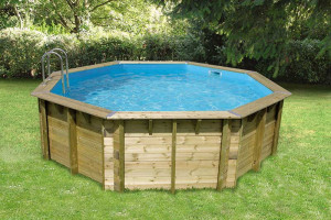 Piscine bois Ubbink Ocea 5,80 x h1,30