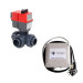 Option vanne 3 voies + régulateur automatique