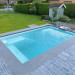 Piscine coque vinylester 4 x 2,50 x h1,50 m Bella by Belora