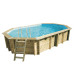 Piscine bois Ubbink Azura 6,10 x 4 x h1,20m