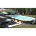 Piscine bois Ubbink Ocea 8,60 x 4,70 x h1,30m