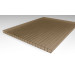 Toiture polycarbonate alvéolaire 10 mm - Fumé (option)