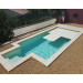 Volet de piscine immergé avec caillebotis PVC