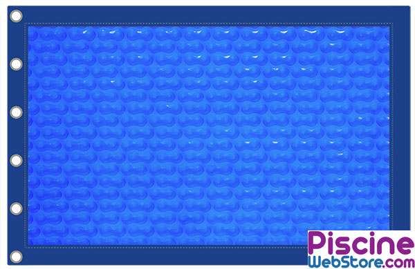 B&acirc;che Geobubble 500 microns bord&eacute;e 4 c&ocirc;t&eacute;s