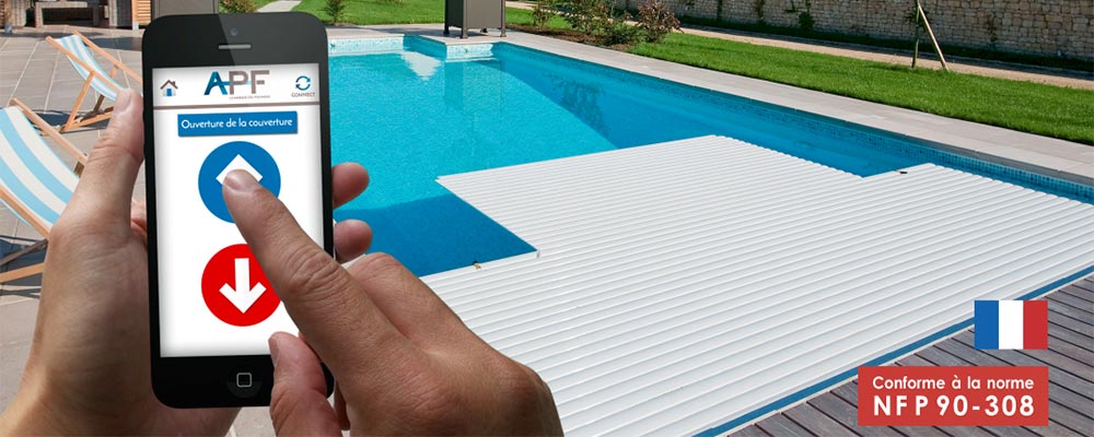 Cover Control : transforme votre smartphone en t&eacute;l&eacute;commande pour votre volet de piscine