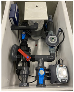 Option &eacute;lectrolyseur au sel