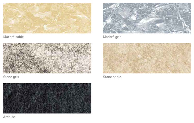 Liner 75/100 imprim&eacute; effet touch