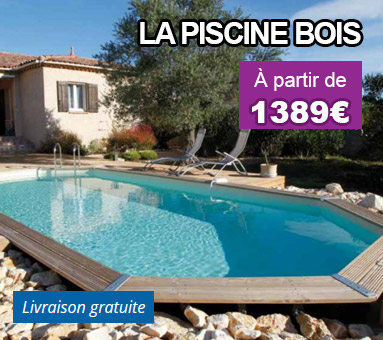 Piscine hors sol en bois