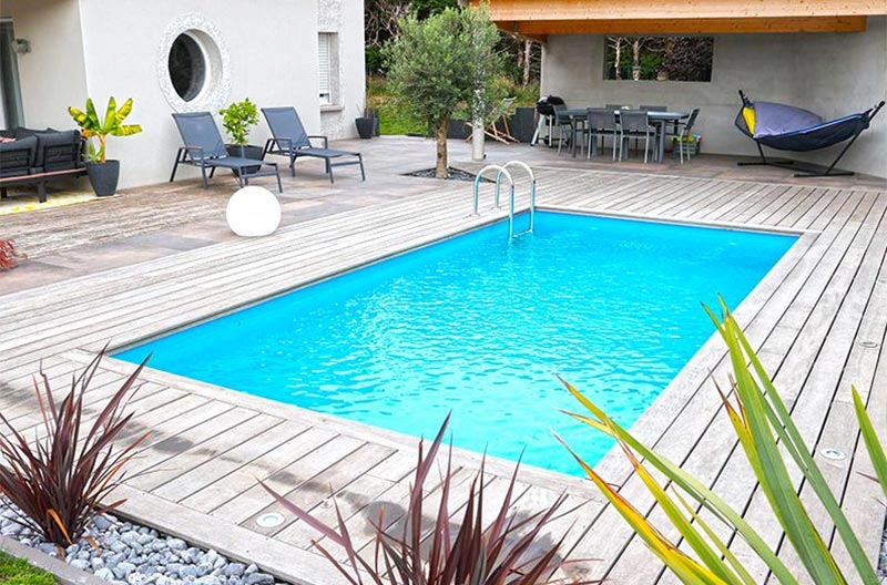 Piscine bois rectangulaire Azura 300 x 430 x 126 cm Ubbink