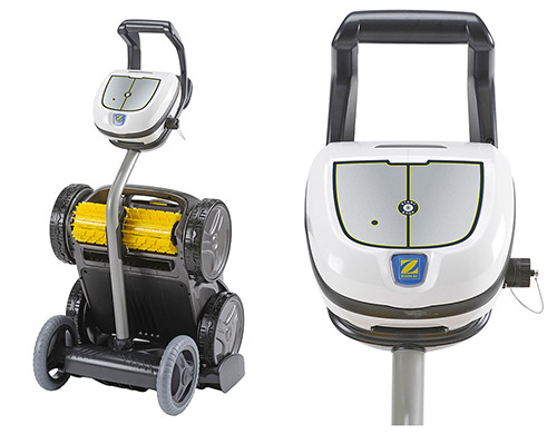 Chariot et bo&icirc;tier de commande compris dans votre pack Zodiac Vortex OV3400