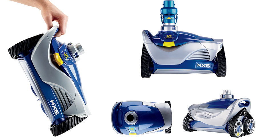 Le robot Zodiac MX6 est l&eacute;ger et esth&eacute;tique