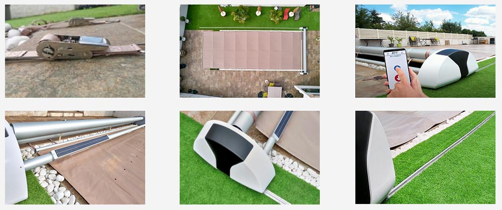 Couverture &agrave; barres motoris&eacute;e Eden APF