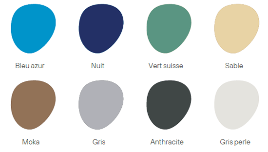 Coloris de la b&acirc;che de s&eacute;curit&eacute; pour piscine WaluLock Top by Walter