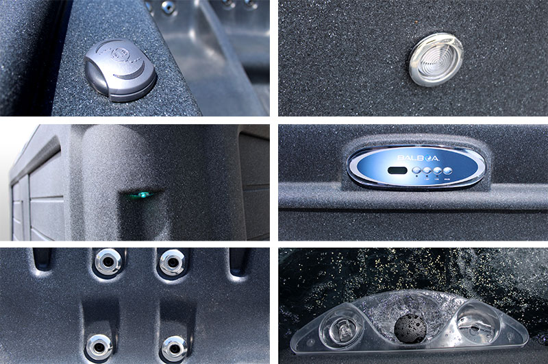 Points de vue du spa 4 places Mercure