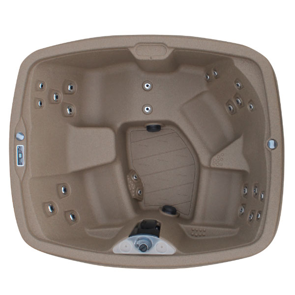 Intérieur du spa 4 places Mars Enso Spas