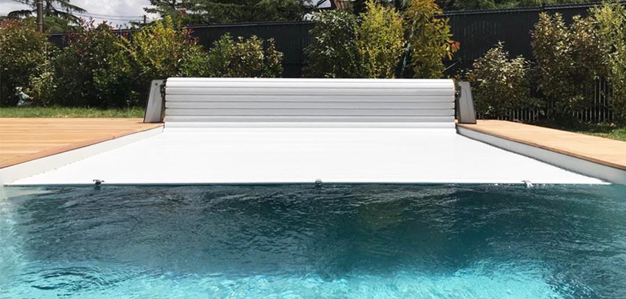 Volet de piscine H&eacute;lios Solaire sans fins de course