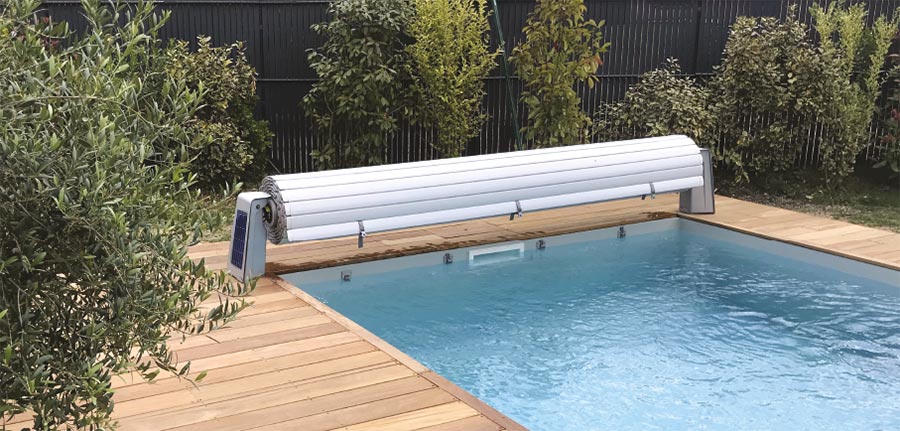 Volet roulant de piscineH&eacute;lios Solaire