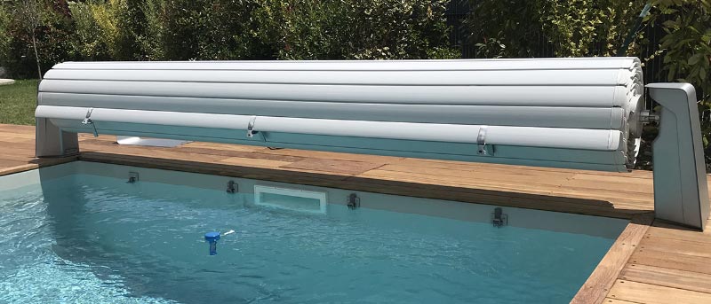 Volet roulant hors sol pour piscine